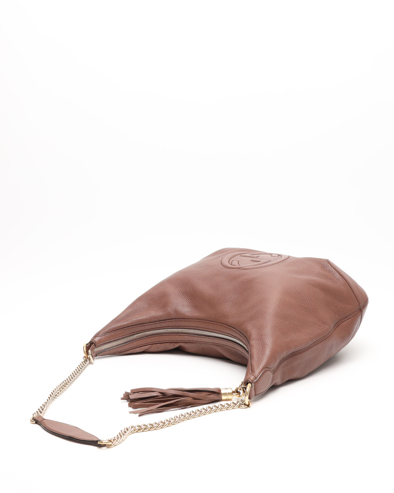 Gucci Soho Tassel Chain Hobo Bag