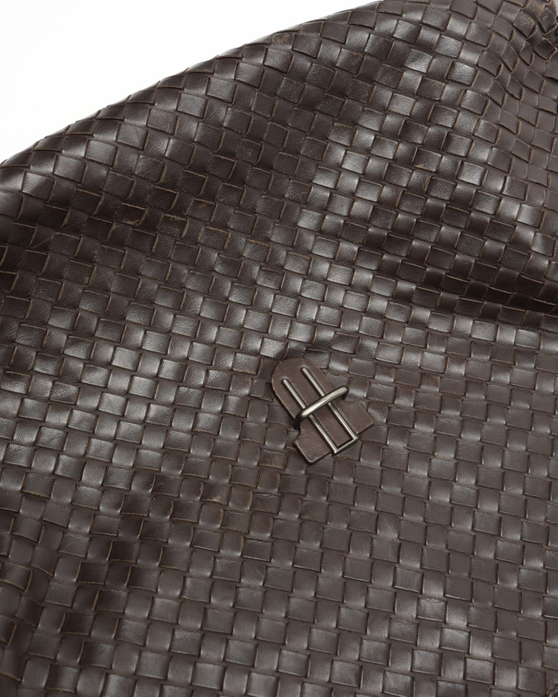 Bottega Veneta Peforated Intrecciato Briefcase