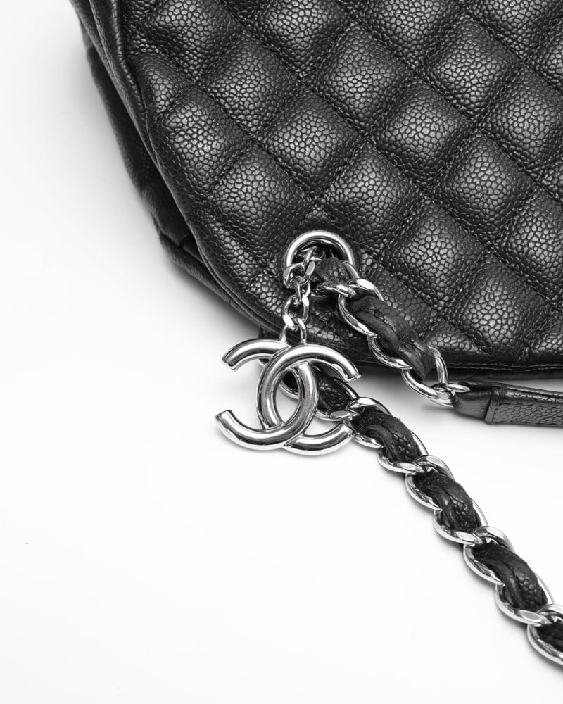 Chanel Caviar Mademoiselle Bowling Bag