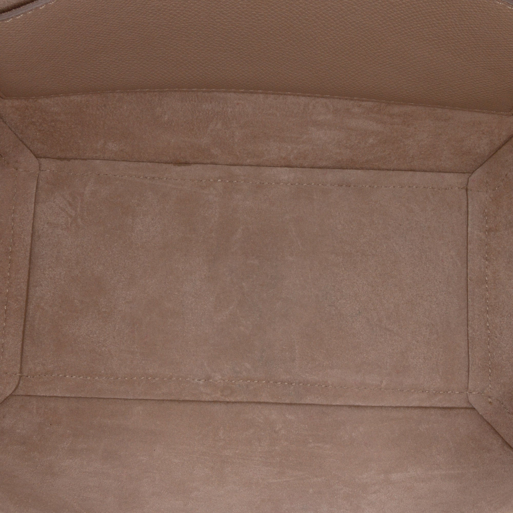 Celine Belt Bag Micro Grained Calfskin Leather 3-Ways Tote Bag Brown