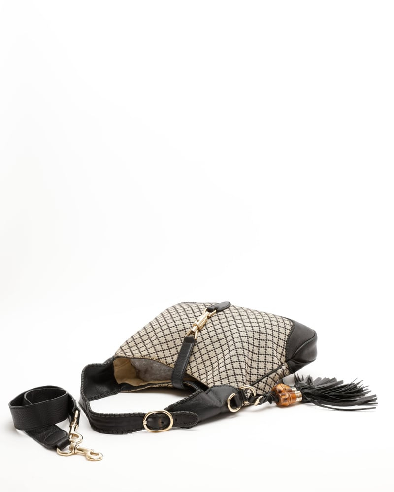 Gucci New Jackie Bamboo Tassel Bag