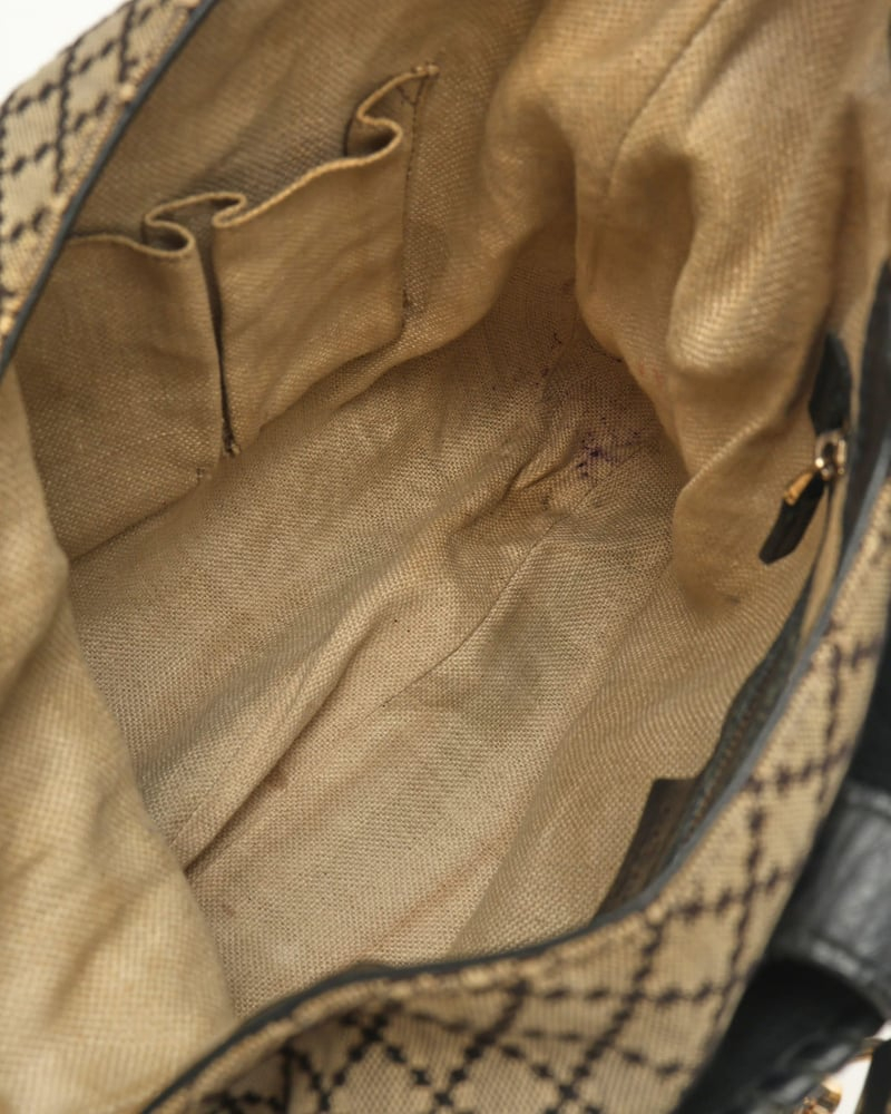 Gucci New Jackie Bamboo Tassel Bag