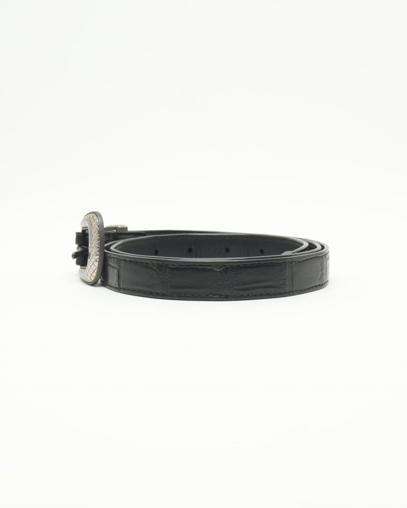 Bottega Veneta Leather Belt, Size 90