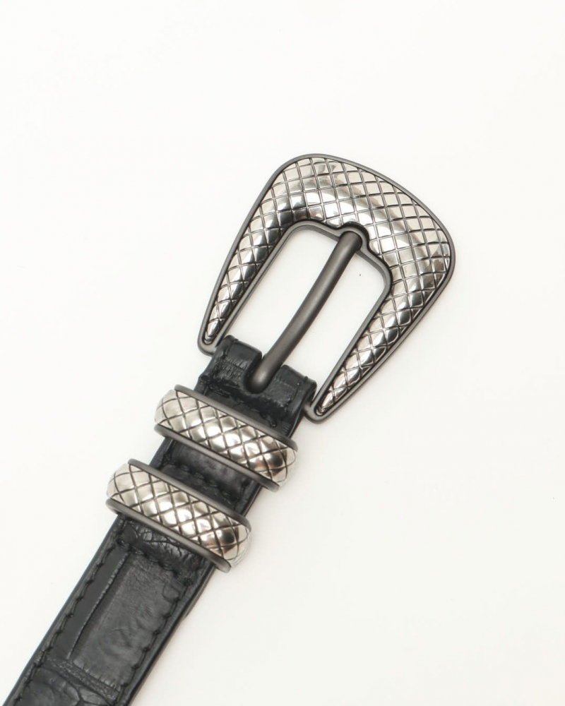 Bottega Veneta Leather Belt, Size 90