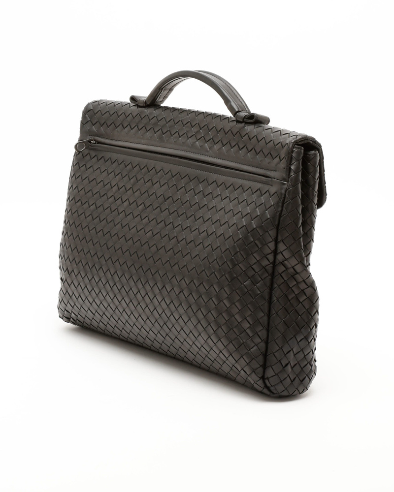 Bottega Veneta Peforated Intrecciato Briefcase