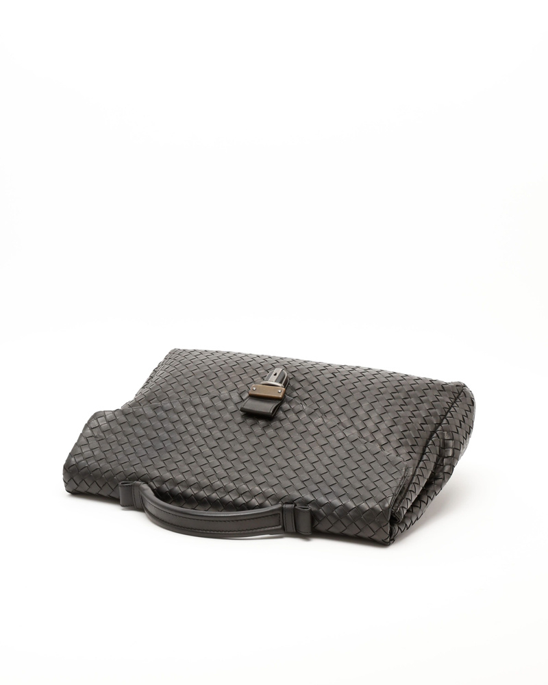 Bottega Veneta Peforated Intrecciato Briefcase