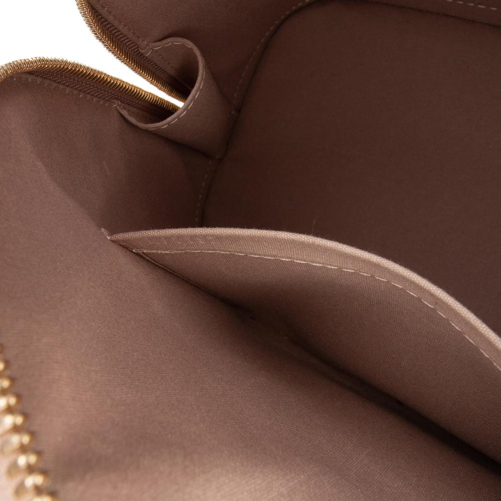 Louis Vuitton AB Louis Vuitton Gold Vernis Leather Leather Monogram Vernis Alma PM France