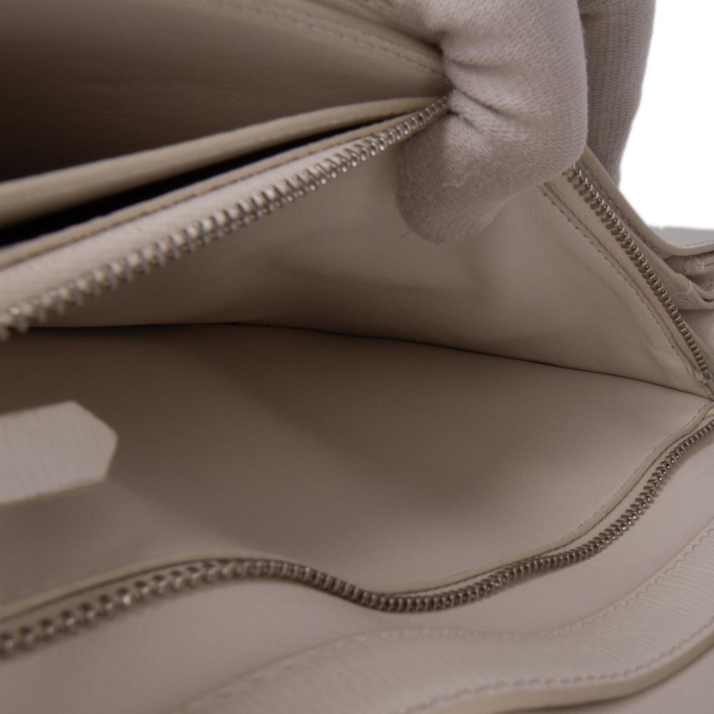 Celine B Celine White Calf Leather Medium skin Classic Box Italy