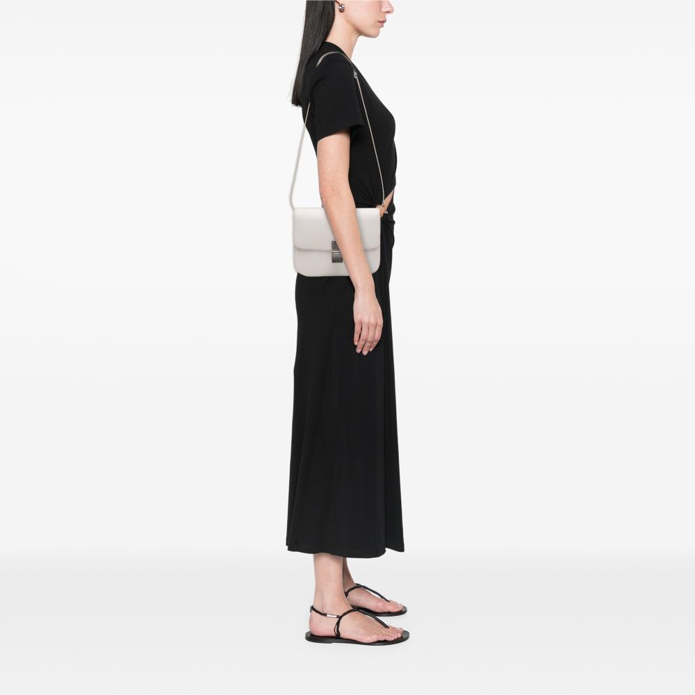 Celine B Celine White Calf Leather Medium skin Classic Box Italy