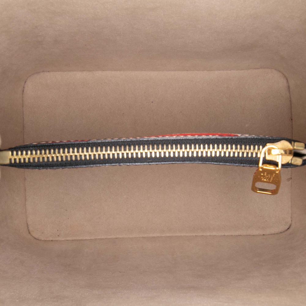 Louis Vuitton AB Louis Vuitton Red Monogram Canvas Canvas Monogram Giant Crafty Neonoe MM Italy