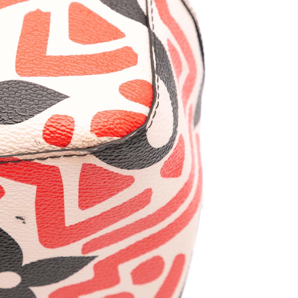 Louis Vuitton AB Louis Vuitton Red Monogram Canvas Canvas Monogram Giant Crafty Neonoe MM Italy