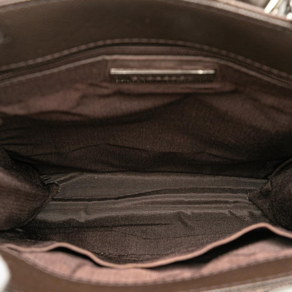 Burberry B Burberry Brown Beige Canvas Fabric House Check Crossbody United Kingdom