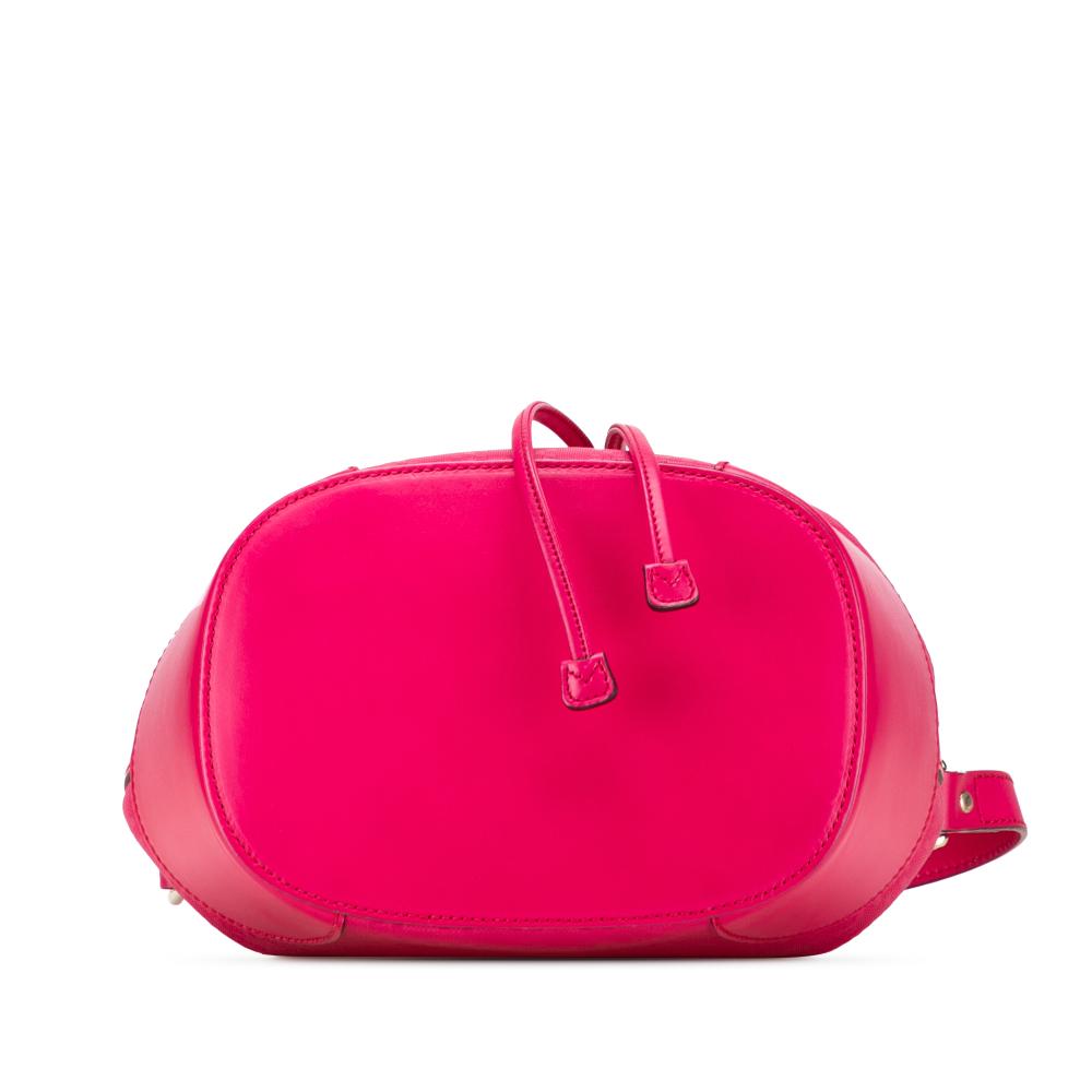 Gucci B Gucci Pink Hot Pink Calf Leather Diamante Bright Bucket Bag Italy