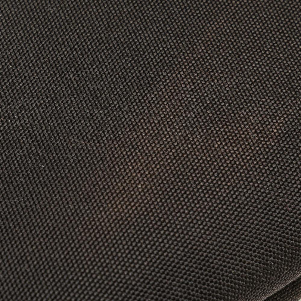 Prada B Prada Black Canvas Fabric Canapa Monkey Tote Italy