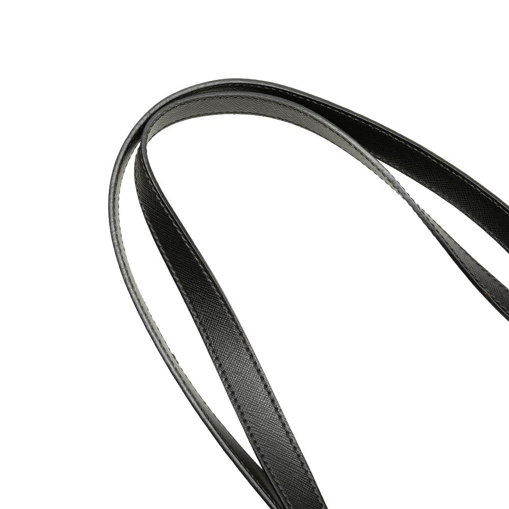 Prada B Prada Black Canvas Fabric Canapa Monkey Tote Italy