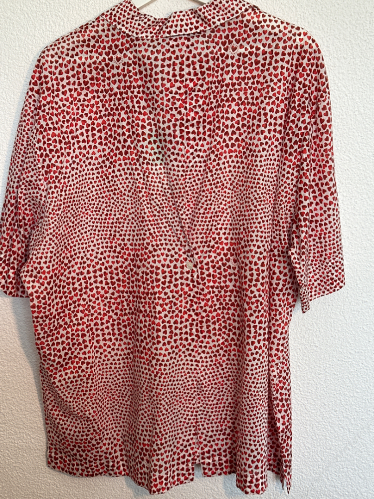 Stella McCartney Hearts blouse
