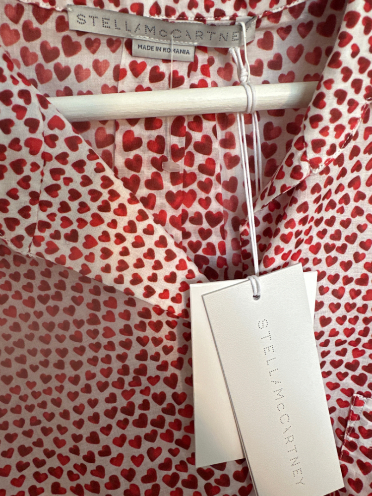 Stella McCartney Hearts blouse