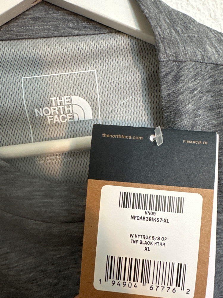 The North Face Grey crop top