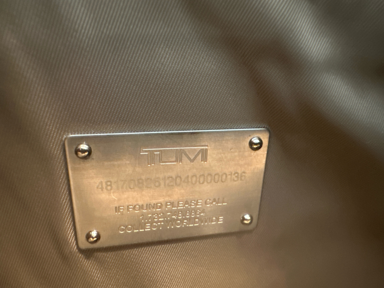 Tumi Laptop bag