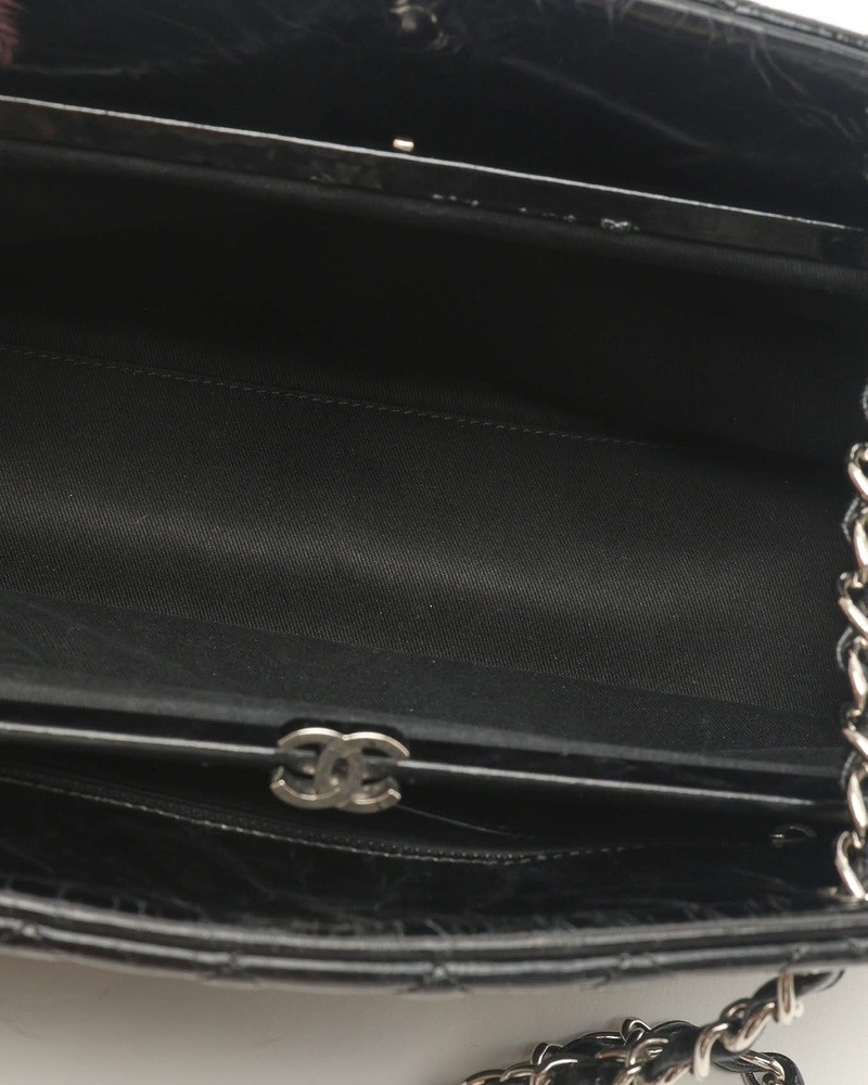 Chanel Patent Chain Shoulder Bag