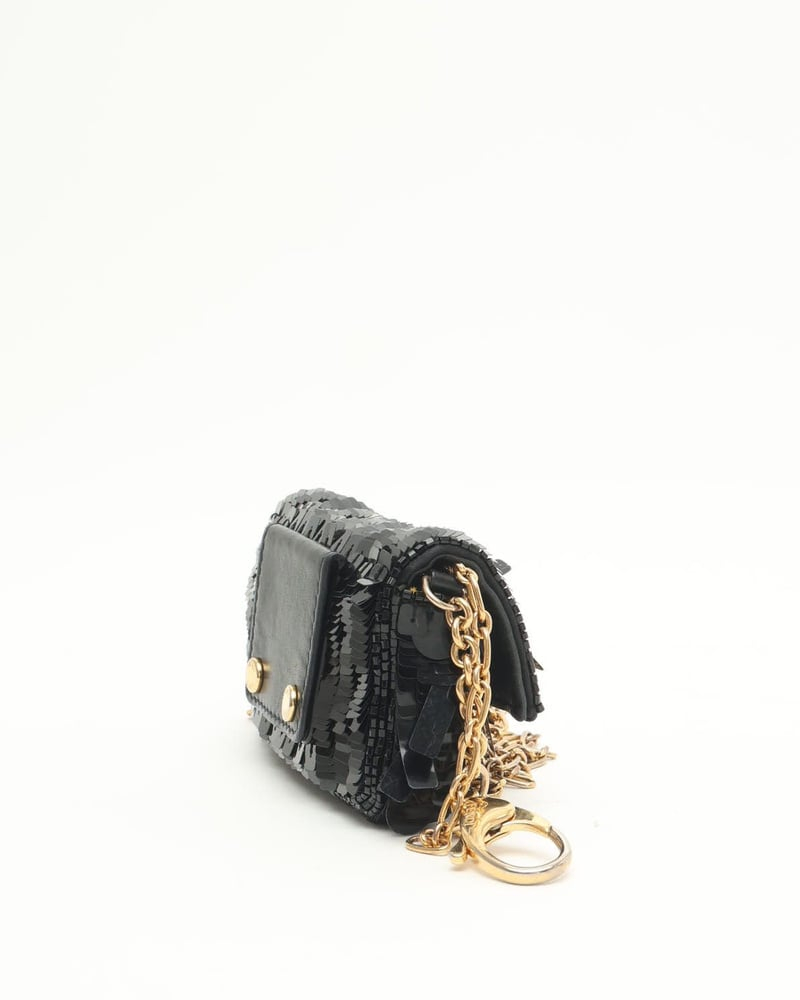 Fendi Mini Sequin Baguette Bag