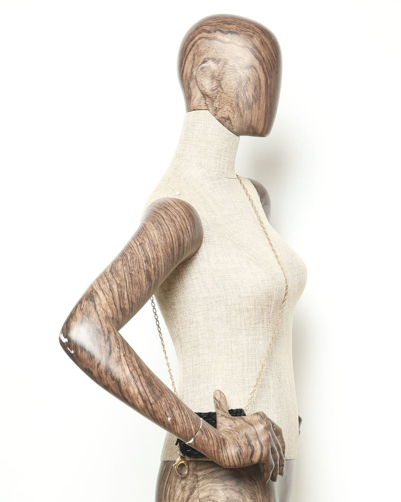 Fendi Mini Sequin Baguette Bag