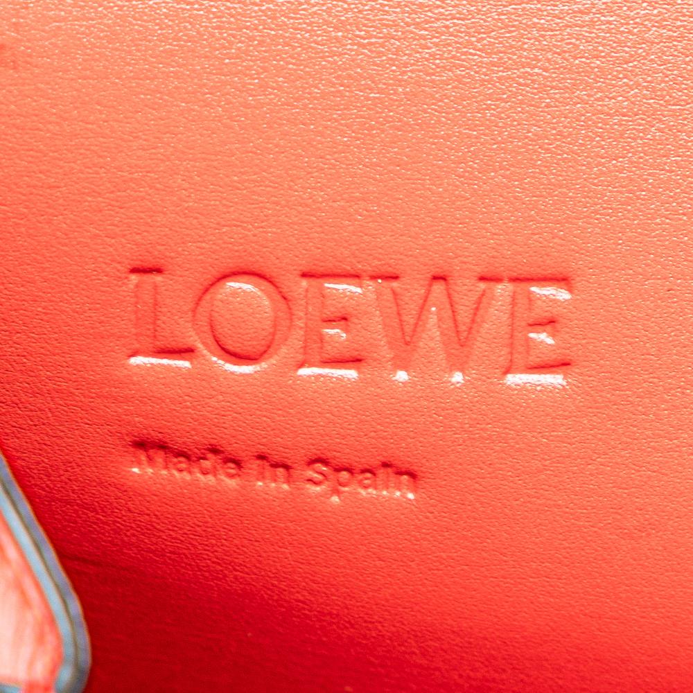 Loewe B LOEWE Red Calf Leather Medium Barcelona Crossbody Spain