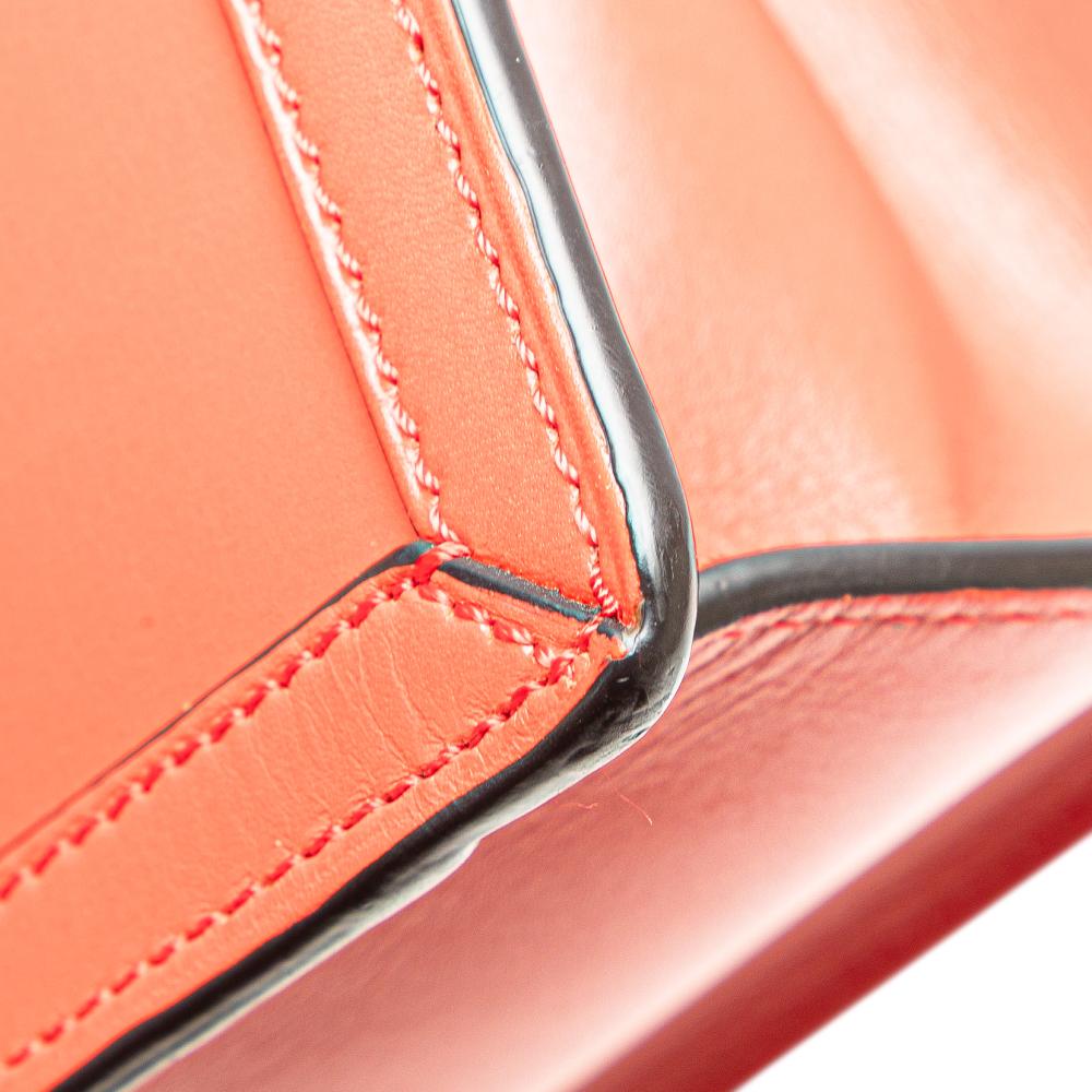 Loewe B LOEWE Red Calf Leather Medium Barcelona Crossbody Spain