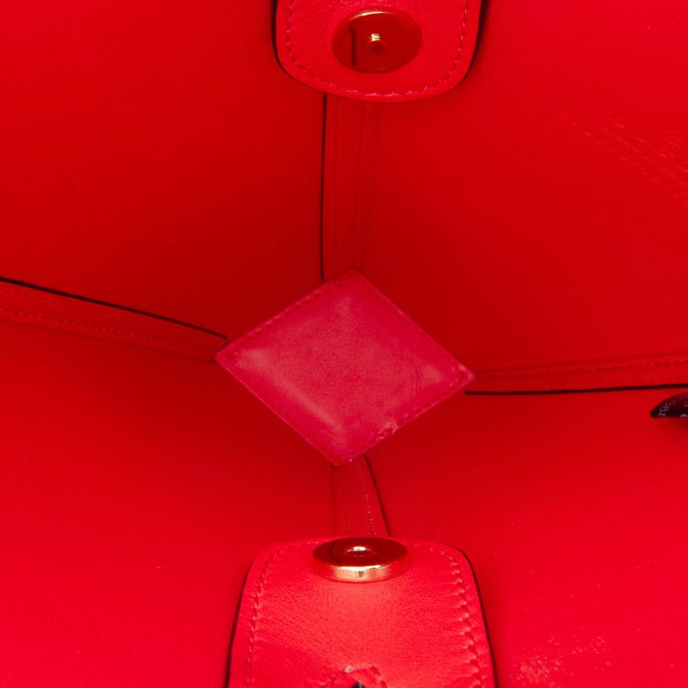 Gucci AB Gucci Brown Beige Coated Canvas Fabric Valentines Day GG Supreme Love Heart Bag Italy