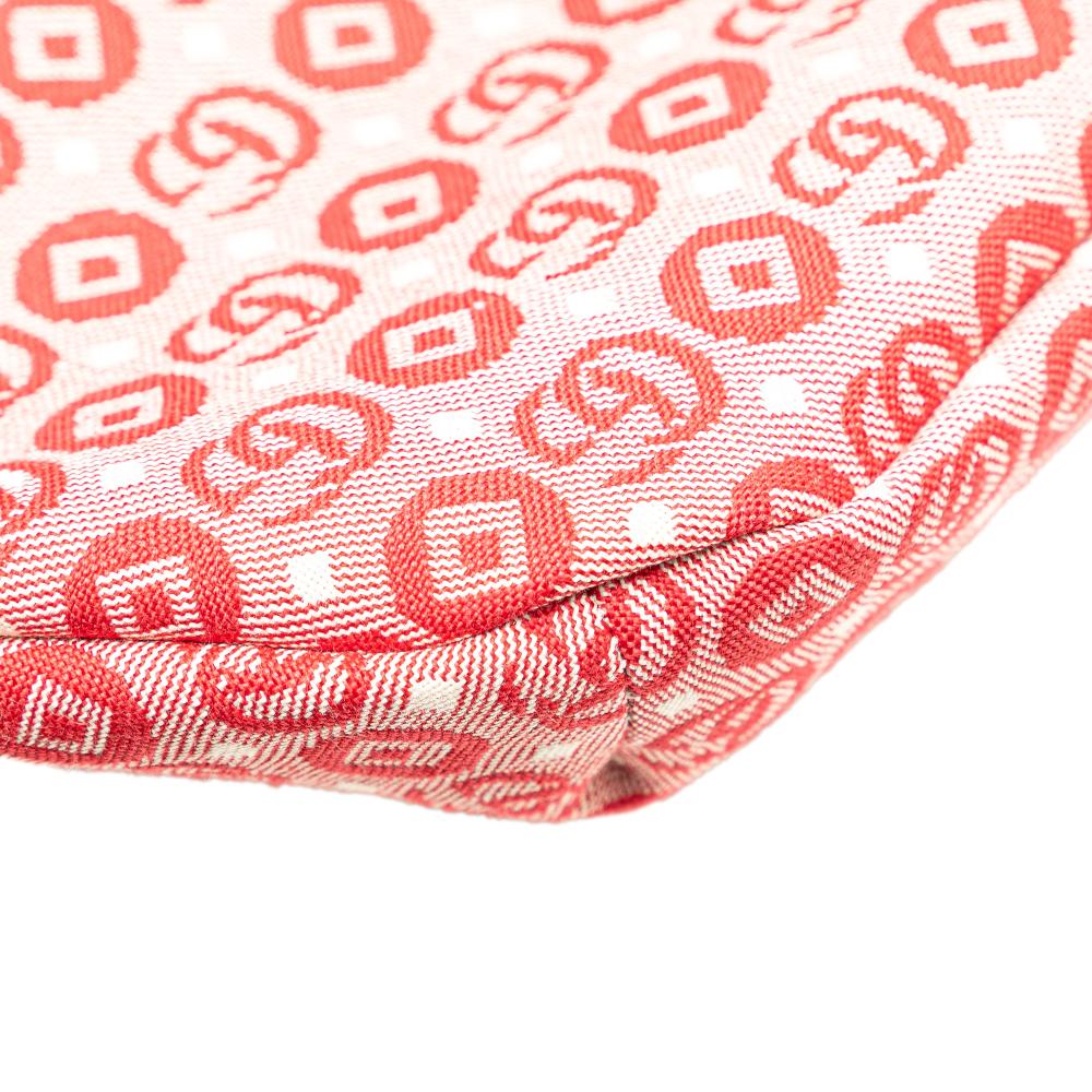 Gucci AB Gucci Red Canvas Fabric Kids GG Supreme Stars Web Belt Bag Italy
