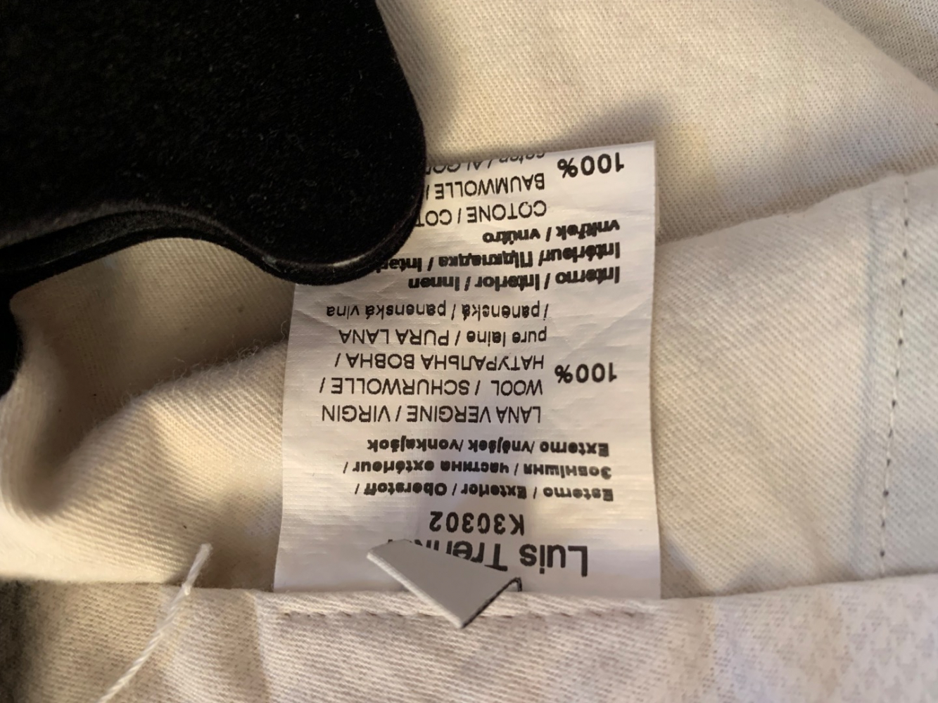 Luis Trenker Schurwolle Hose