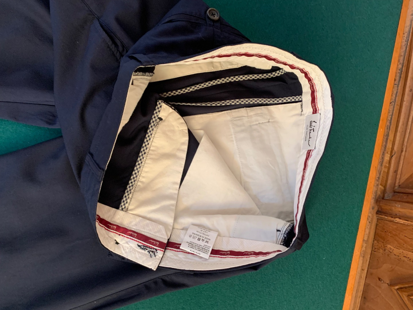 Luis Trenker Schurwolle Hose