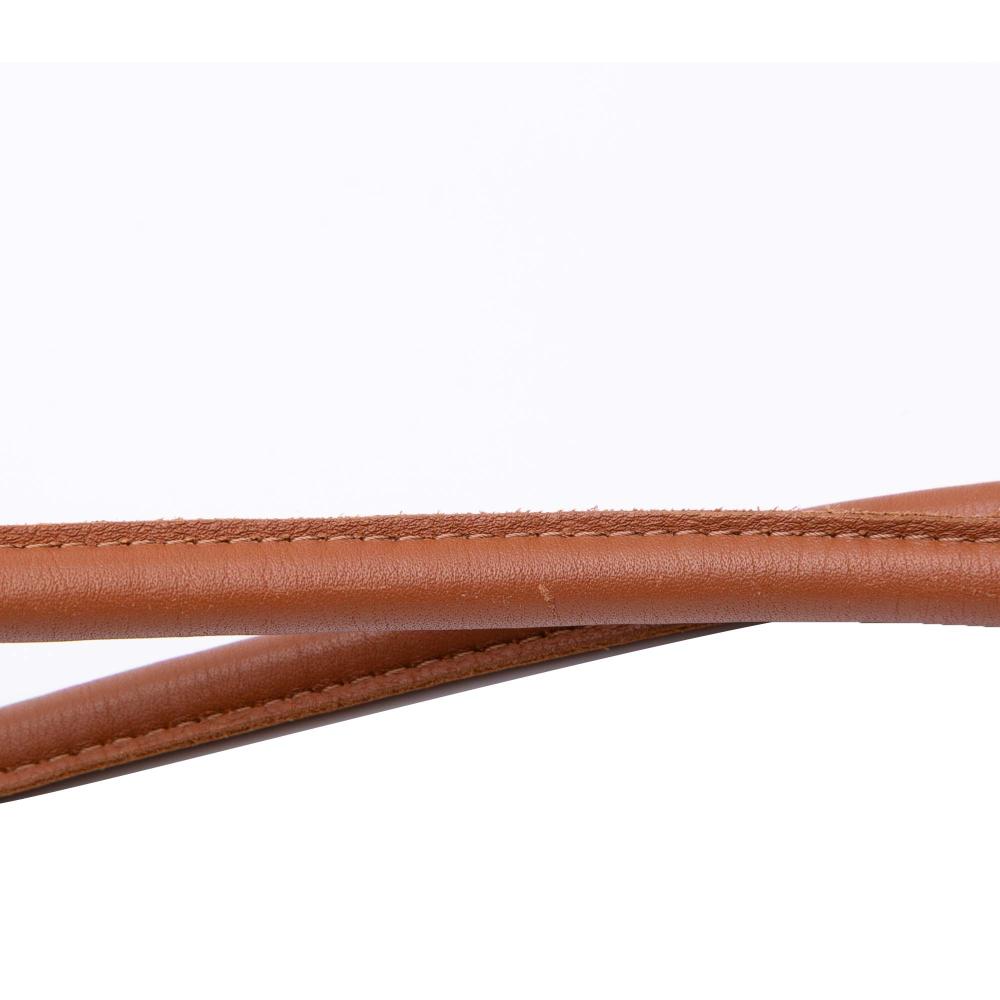 Loewe B LOEWE Brown Light Beige Canvas Fabric Medium Flamenco Knot Tote Spain