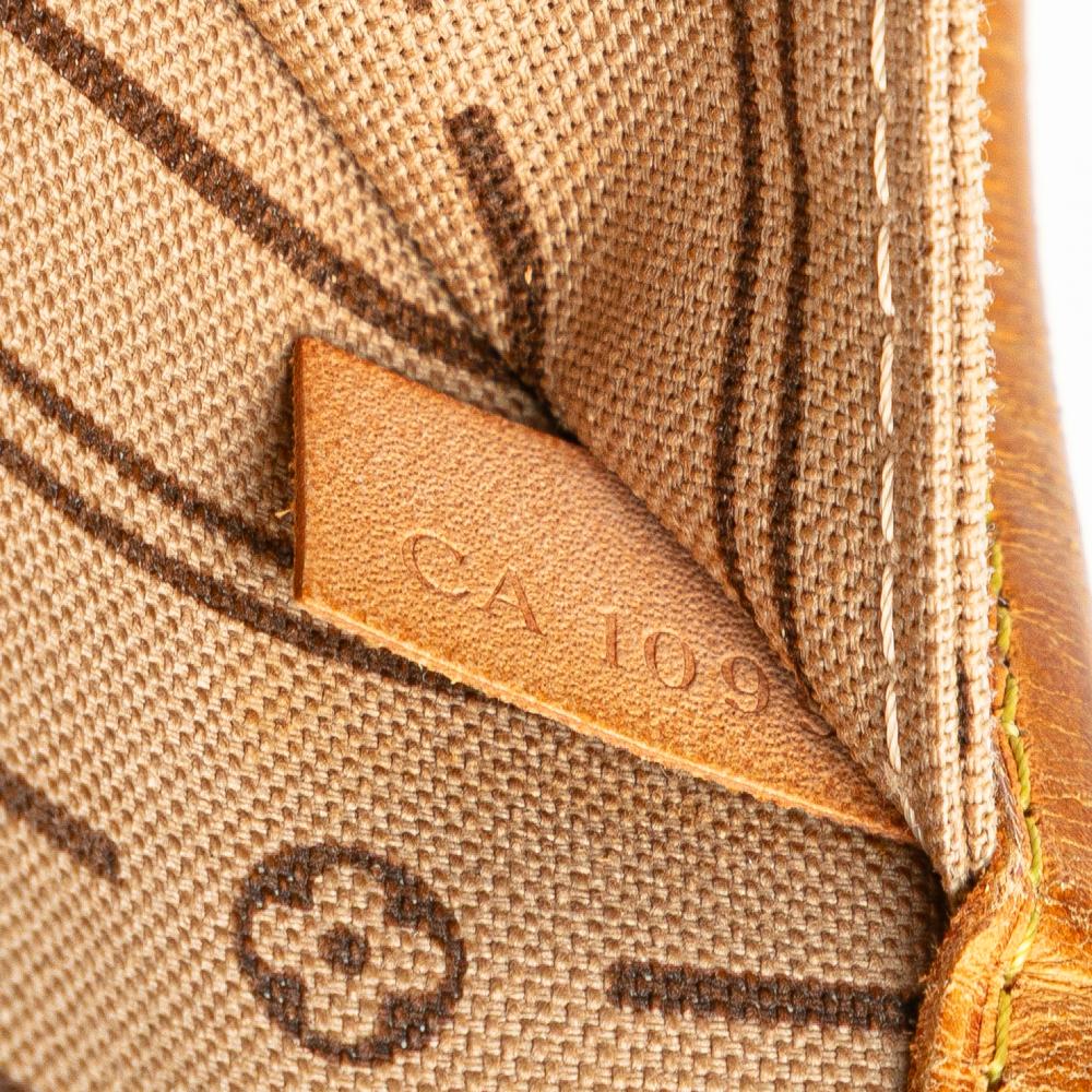 Louis Vuitton B Louis Vuitton Brown Monogram Canvas Canvas Monogram Neverfull MM Spain