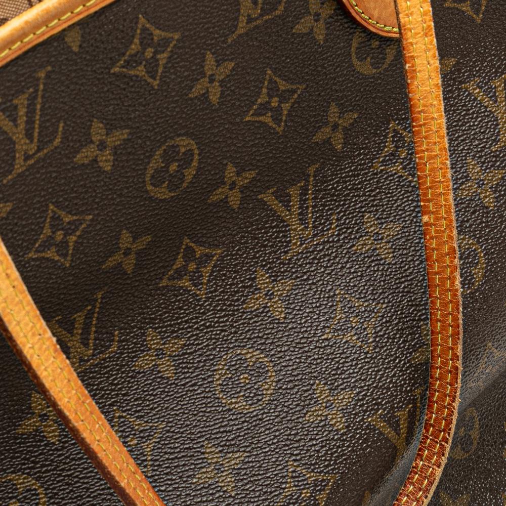 Louis Vuitton B Louis Vuitton Brown Monogram Canvas Canvas Monogram Neverfull MM Spain