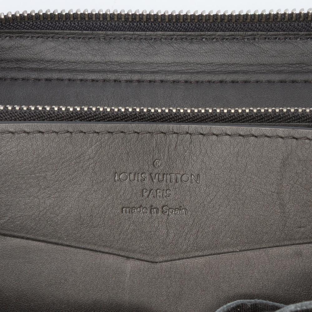 Louis Vuitton B Louis Vuitton Blue Navy Damier Canvas Canvas Damier Cobalt Zippy XL Wallet Spain