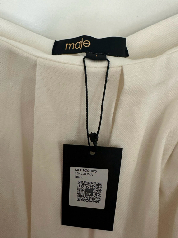 Maje off white top