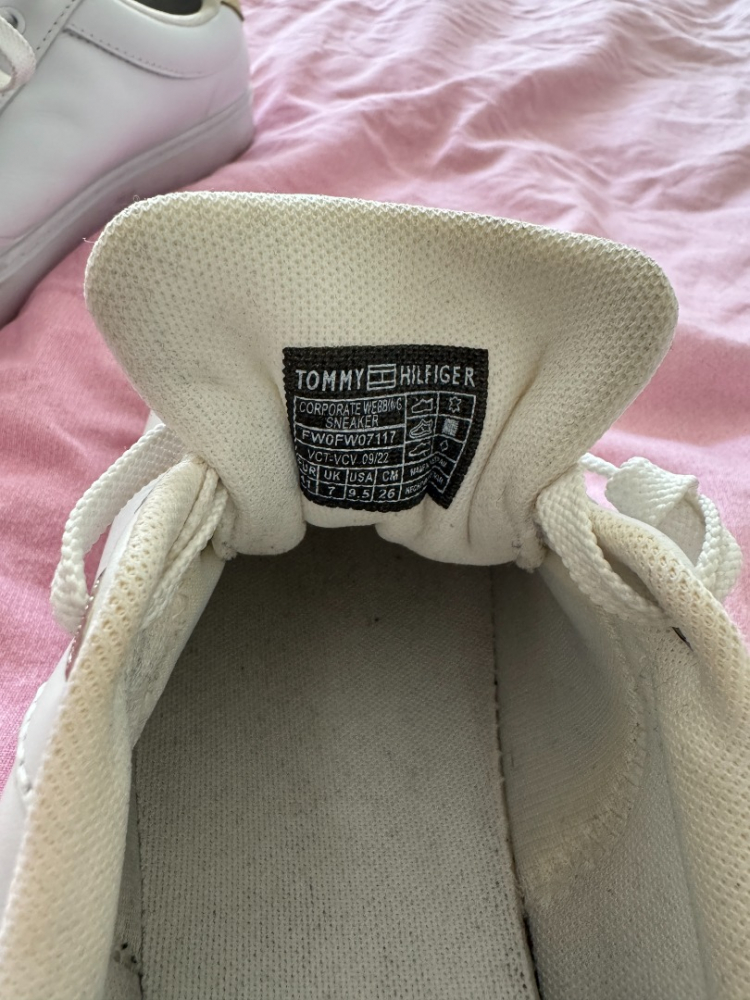 Tommy Hilfiger Sneaker weiß Leder