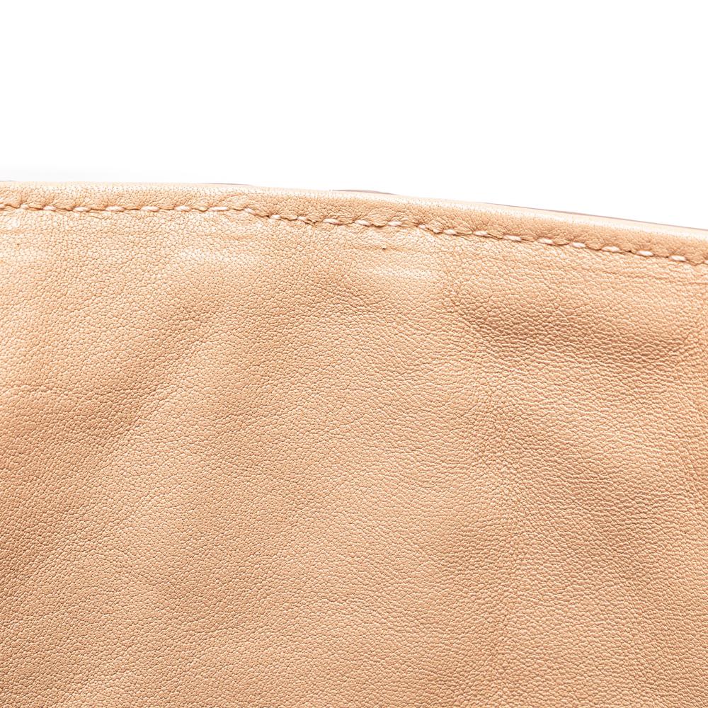 Bottega Veneta B Bottega Veneta Pink with Multi Nappa Leather Leather Medium Nappa Intrecciato Glimmer Tote Italy