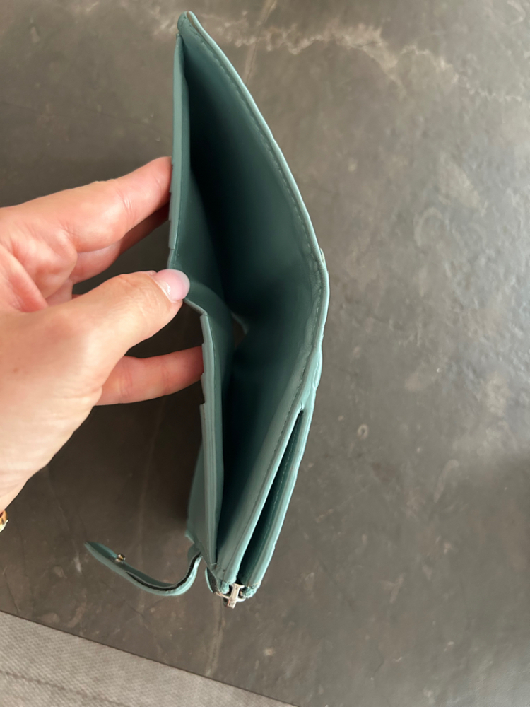 Bottega Veneta Portemonnaie Aquamarina