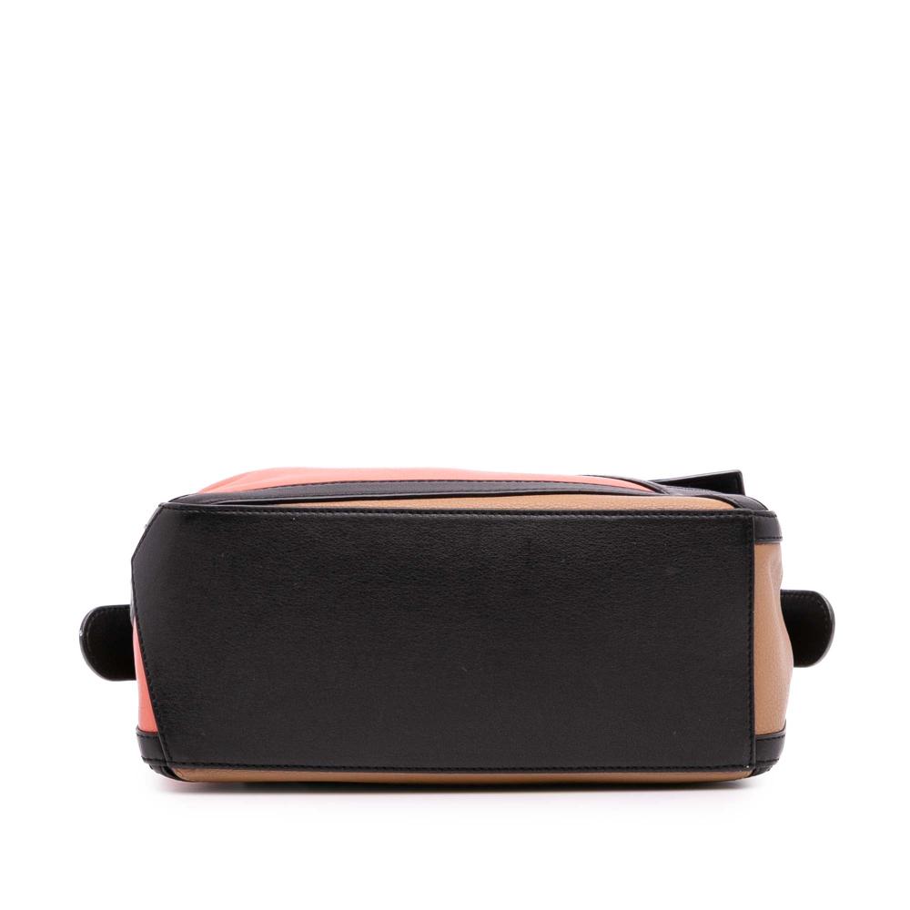 Loewe B LOEWE Brown Light Brown Calf Leather Small skin Graphic Puzzle Satchel Spain