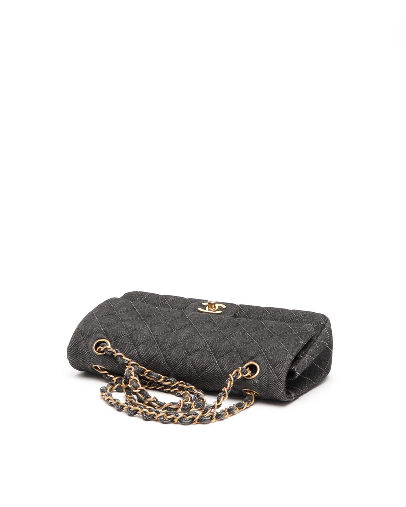 Chanel Denim Classic Medium Double Flap Bag