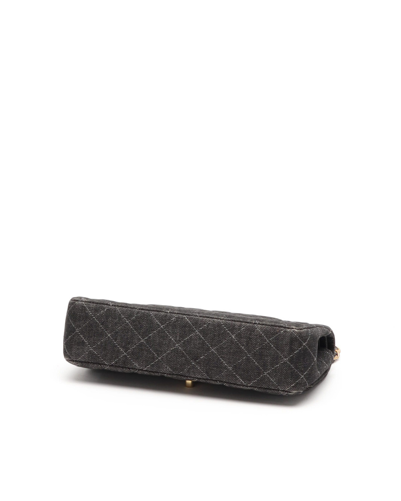 Chanel Denim Classic Medium Double Flap Bag