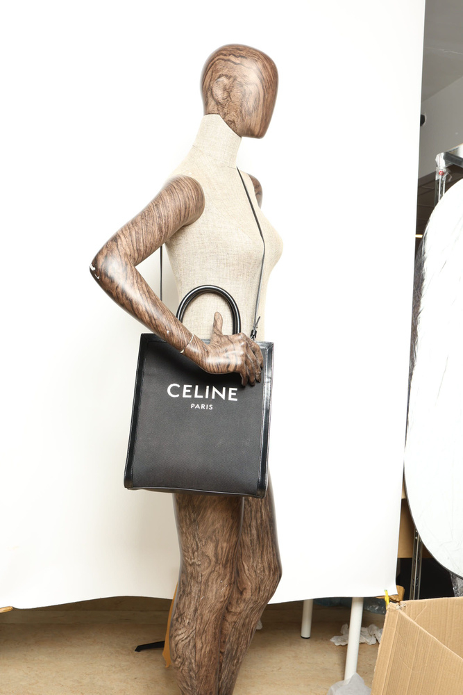 Celine Céline Medium Vertical Cabas Tote Bag
