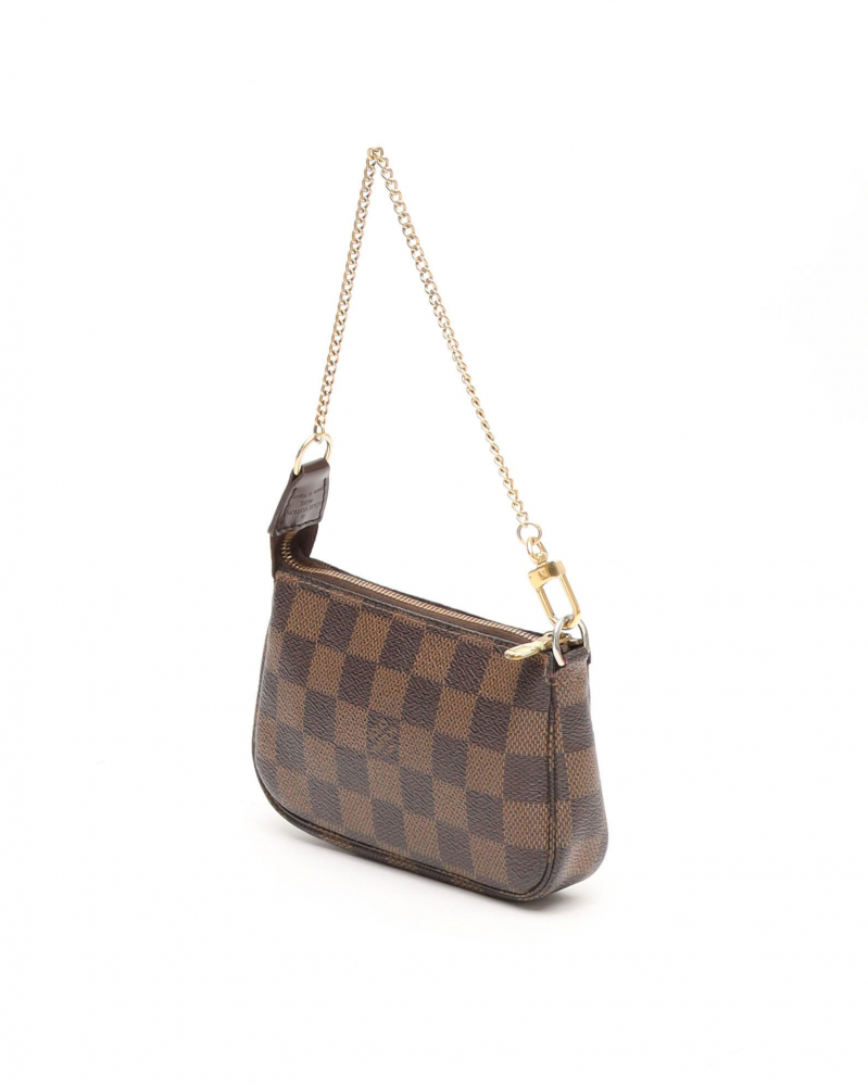 Louis Vuitton Damier Mini Pochette Accessories Bag
