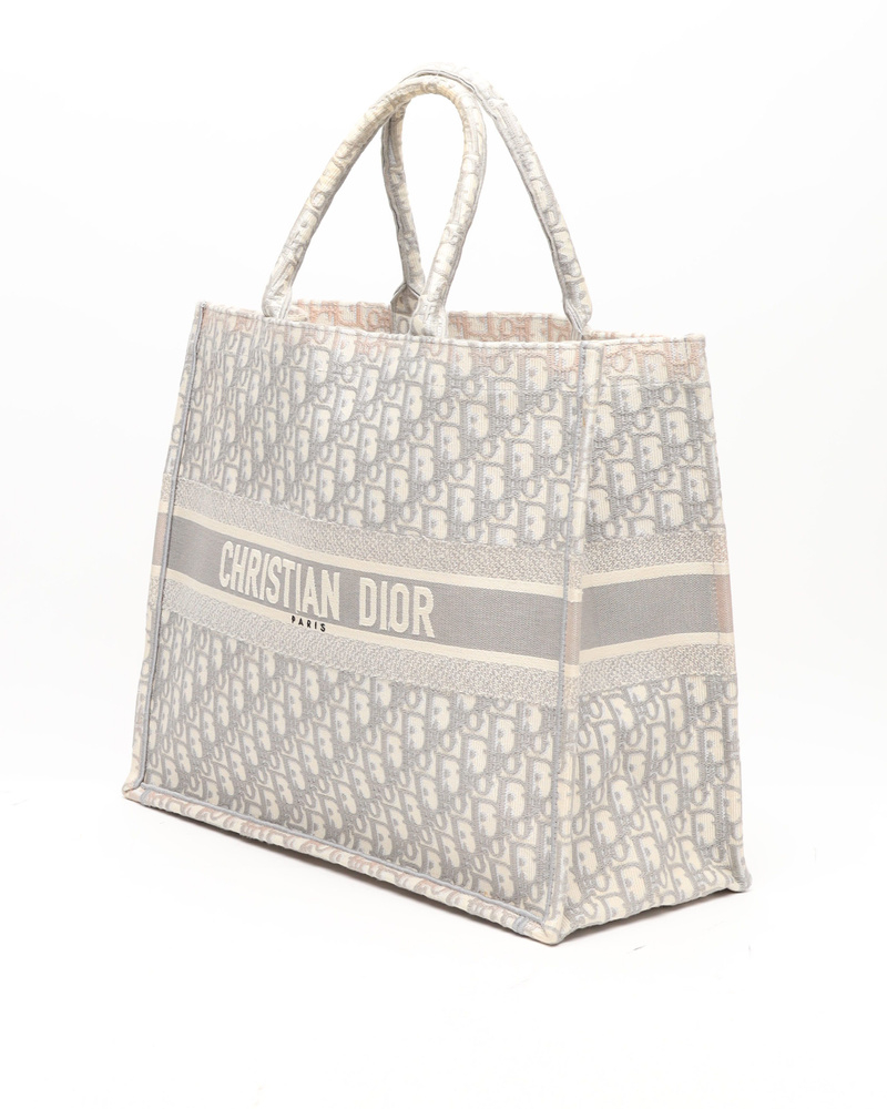 Christian Dior Large Oblique Book Tote Bag