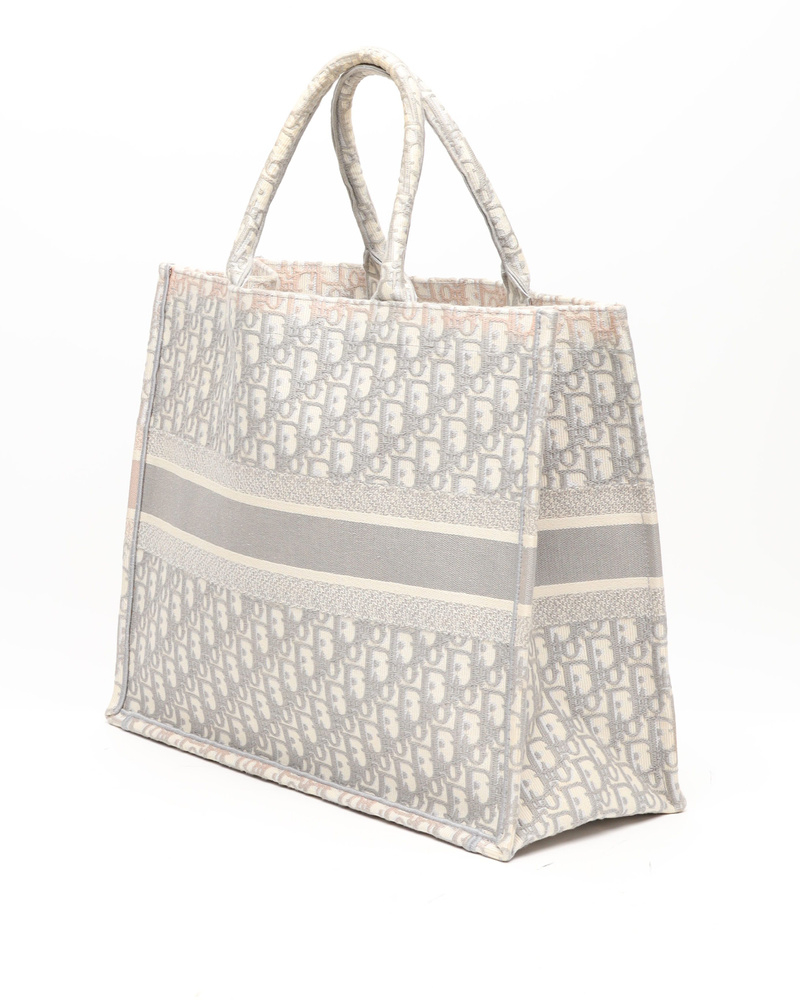 Christian Dior Large Oblique Book Tote Bag