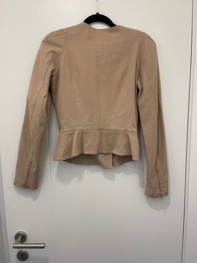 Alexander McQueen Denim cotton biker jacket