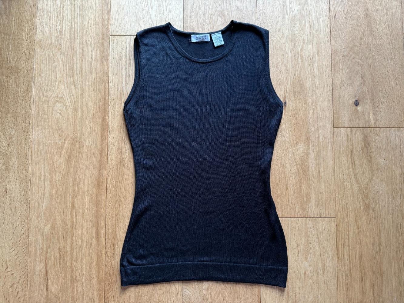 Barneys New York Silk tank top