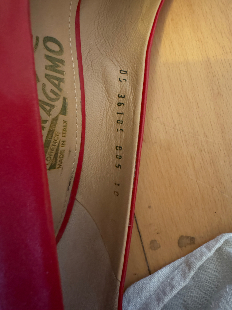 Ferragamo Vara Bow High Heel Pump